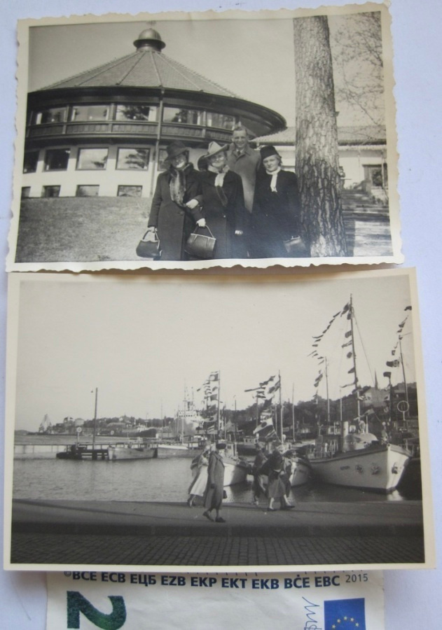 2 VANHAA Valokuvaa Helsinki 1949-1950