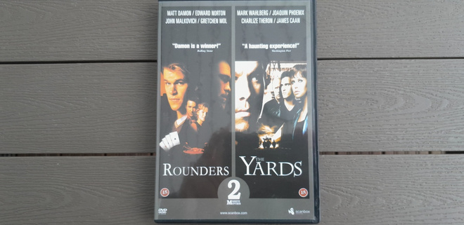DVD: Rounders (Matt Damon) + The Yards (Mark Wahlberg)