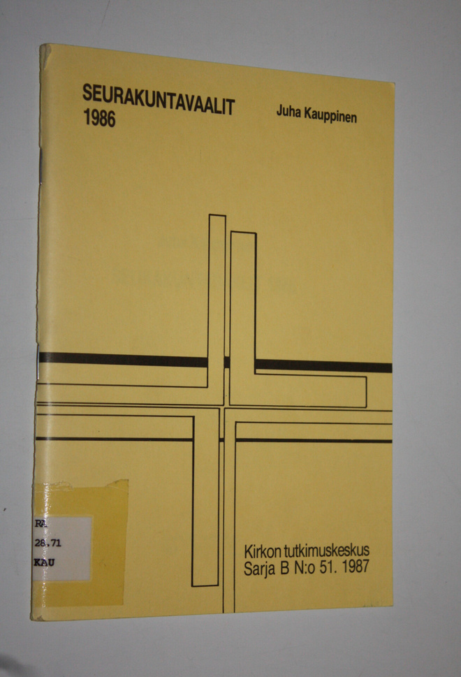 Juha Kauppinen : Seurakuntavaalit 1986