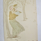 VANHA Postikortti Jugend Art Nouveau ennen 1905 - pikkukuva 1