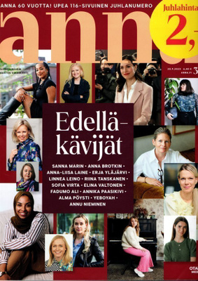 Anna n:o 38 2023 Edelläkävijät. 80-luku. Michaela Soderstam.