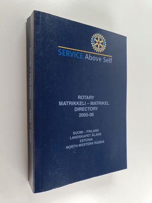 Rotary : matrikkeli 2005-06 : piirit 1380, 1390, 1400, 14...