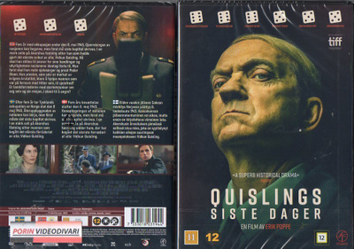quislings siste dager (39 588) UUSI -FI- DVD nordic, 2024