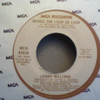 LENNY WILLIAMS :: DOING THE LOOP DE LOOP :: VINYYLI 7" 1979 - pikkukuva 2