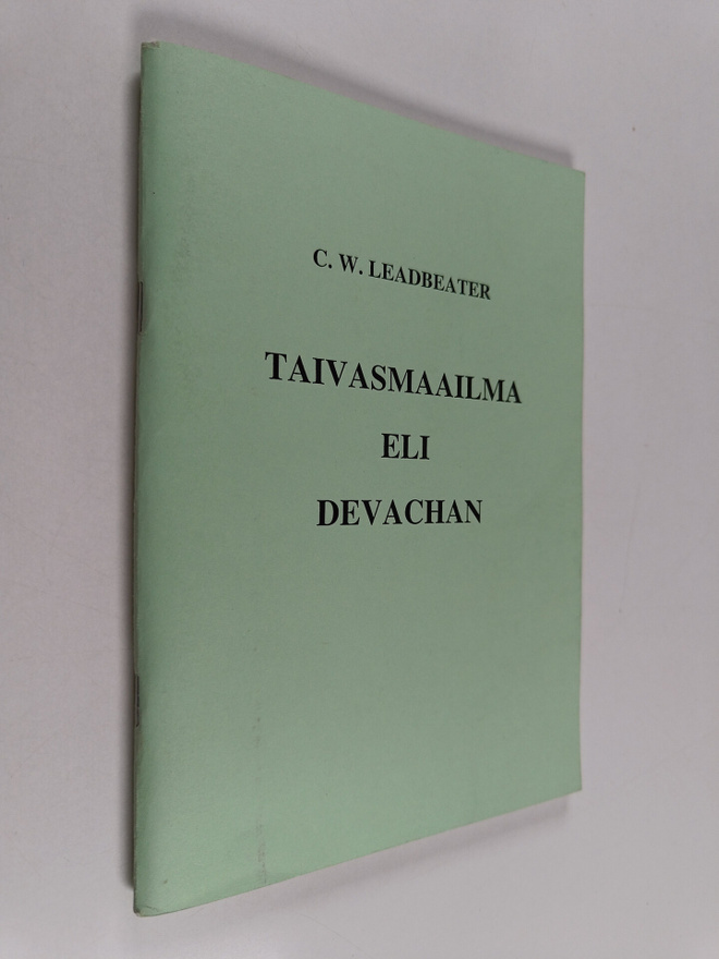 C. W. Leadbeater : Taivasmaailma eli devachan
