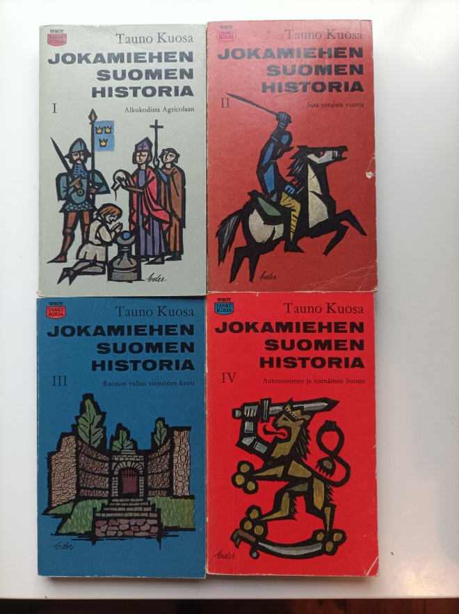 Jokamiehen Suomen historia I-IV