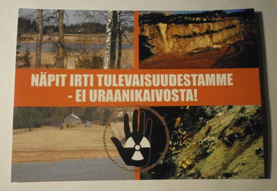 Itä-Uusimaa - ei uraanikaivosta, mielipidepk, ei p.
