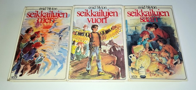 Enid Blyton : Seikkailujen meri/vuori/saari