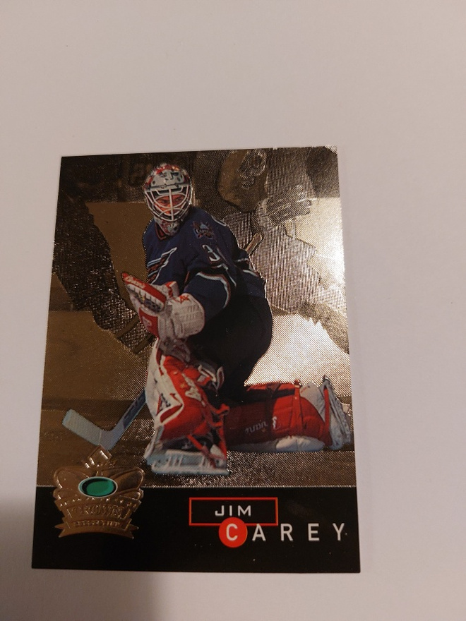 95-96 Parkhurst  Crown Collection Gold Serie 1 #16 Jim Carey