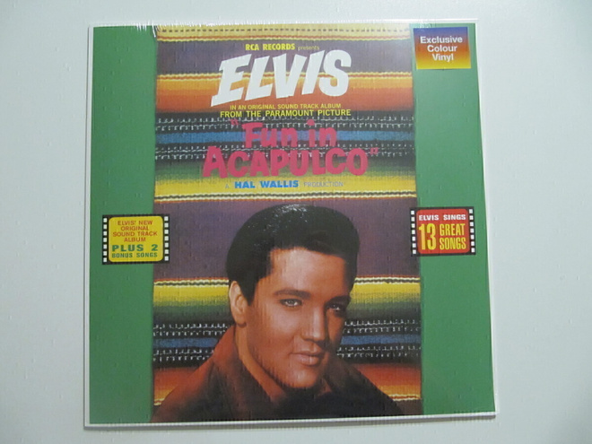 Elvis - Fun In Acapulco LP Värivinyyli Elvis Presley