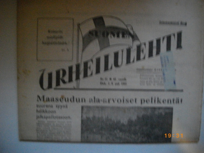 Suomen Urheilulehti Nro 22/1945 (25.2)