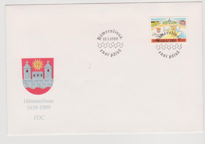 FDC 1989 Hämeenlinna