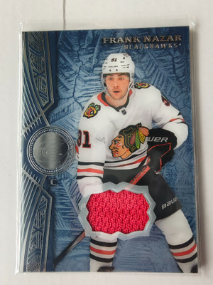 Frank Nazar 2025-26 UD Ice Game-Used Jersey