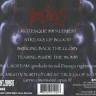 DYING FETUS - Grotesque Impalement CD/EP - Blunt Force 2000 - pikkukuva 2