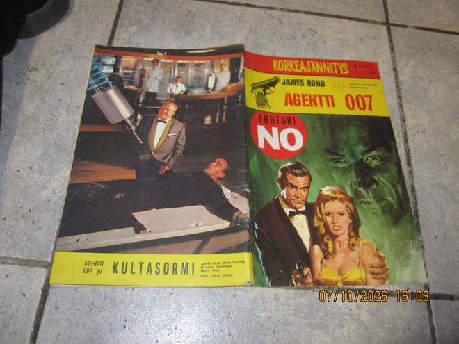 Korkeajännitys: James Bond Agentti 007 n:o 4/1965