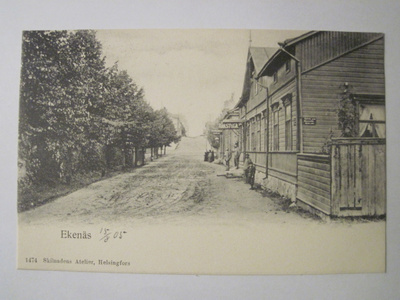 VANHA Postikortti Tammisaari HUIPPUKUNTO ennen-1905
