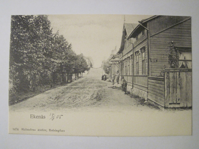VANHA Postikortti Tammisaari HUIPPUKUNTO ennen-1905