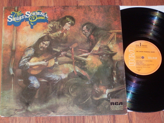 The SIEGEL-SCHWALL BAND - s/t - LP 1971 VG++
