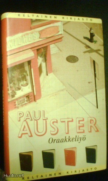 Paul Auster: Oraakkeliyö (1.p.2006, Kelt.Kirjasto) Sis.pk:t