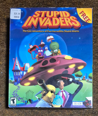 Stupid Invaders, US, big box