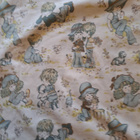 Retro puuvillakangas 150x125cm - pikkukuva 1