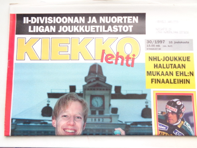 Kiekkolehti Nro 30/1997 (16.1)