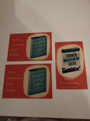 50-luvun MAINOSLIPUKKEET