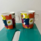 Marimekko Ruutu-Unikko muki 25€/1kpl - pikkukuva 1