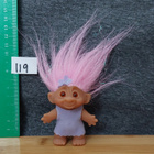 Trolli nro 119 : aito DAM troll vaaleanpunaiset hiukset - pikkukuva 1