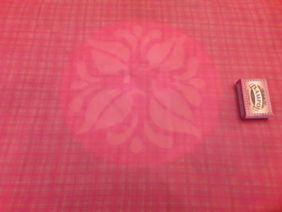 Vintage Marimekko huivi. Punainen