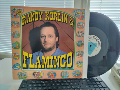 RANDY KORLIN & FLAMINGO, S/T, LP -92 HIENO KUNTO !!