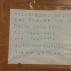 Jarrulevyt Mazda B2000, B2200, E2000, E2200 - pikkukuva 1