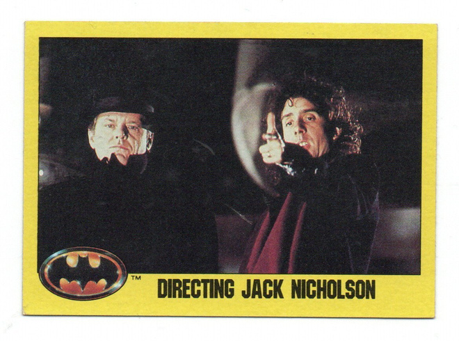 Purkkakuva BATMAN n:o 258 1989 DIRECTING JACK NICHOLSON