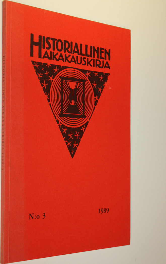 Historiallinen aikakauskirja nro 3/1989