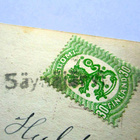 1925 Säynäjärvi (Kangasala) rivil + pvl kortilla - pikkukuva 1
