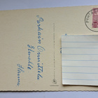 kukkakortti, yksi ruusu, kulkenut 1971 - pikkukuva 2