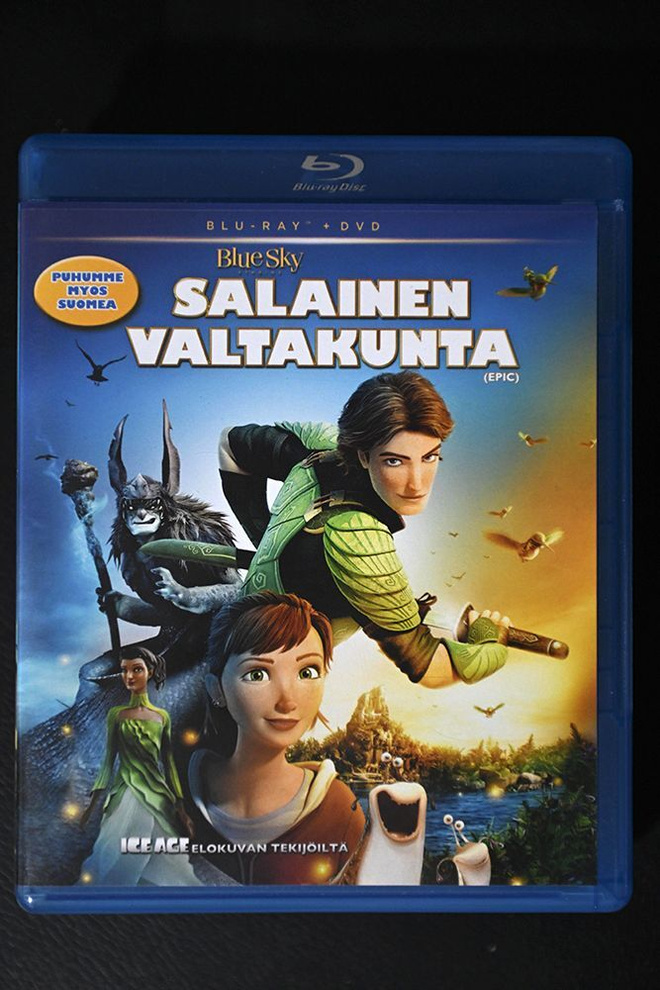 Salainen valtakunta - Bluray + DVD
