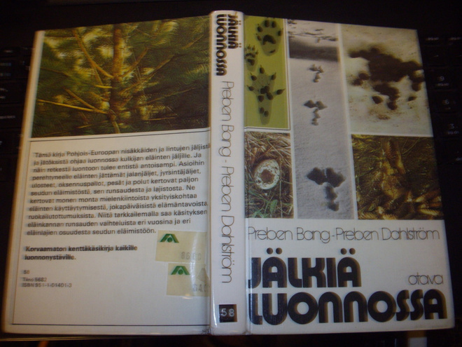 Bang - Dahlström : Jälkiä luonnossa ( 2 p. 1975 ) Sis.pk:t