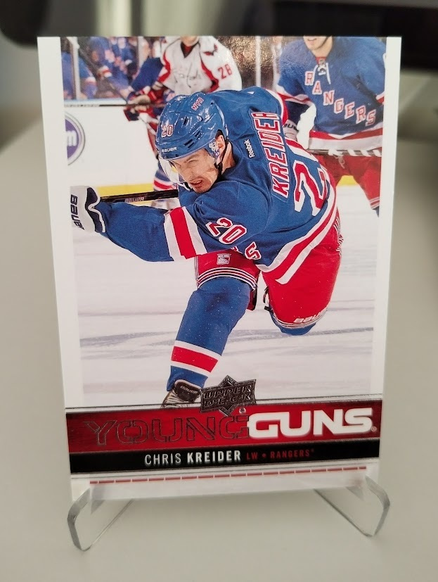 2012-13 Upper Deck Young Guns Chris Kreider #237