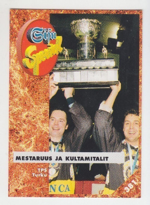93 Sisu TPS  mestaruus ja kultamitallit.