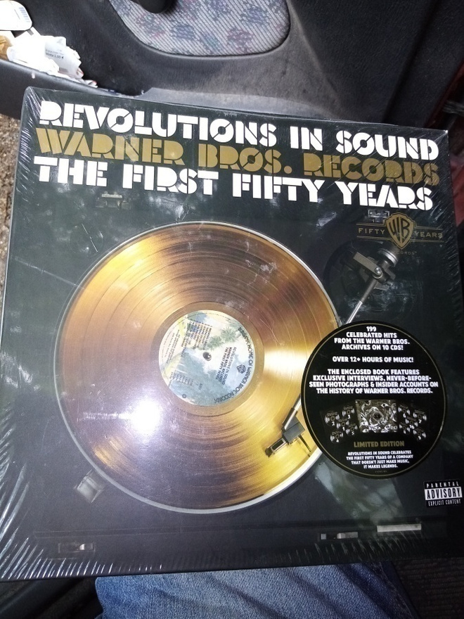 10CD BOX REVOLUTION IN SOUND WARNER BROS RECORDS 50 YEARS
