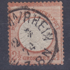 Saksa reich  1872 2½ gr iso rintakilpi. - pikkukuva 1