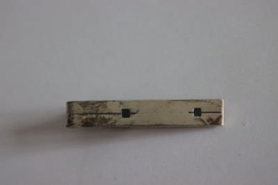 Vintage solmiopidike hopeaa