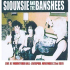SIOUXSIE & THE BANSHEES mountford hall liverpool 22/11/1978 - pikkukuva 1
