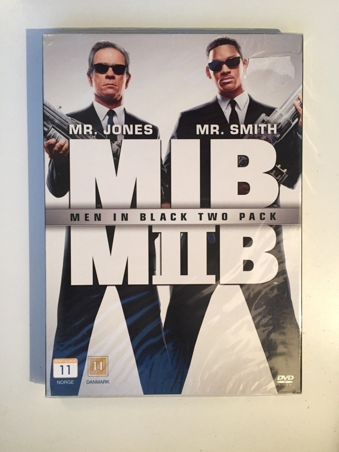 Men in Black - Miehet mustissa 1 & 2 (2DVD) *UUSI*