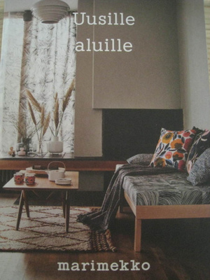 Marimekko esite vihko pieni 2018 Uusille aluille