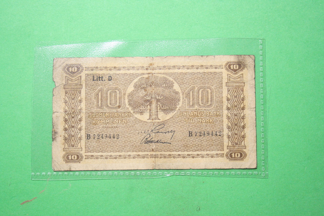 10 Markkaa 1939