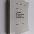 Pekka Hallberg : Hallinto-oikeudellisen valituksen käyttö... - pikkukuva 1
