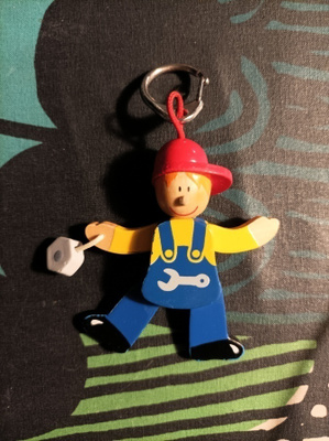 Sevi puinen avaimenperä lapsille