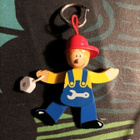 Sevi puinen avaimenperä lapsille - pikkukuva 1